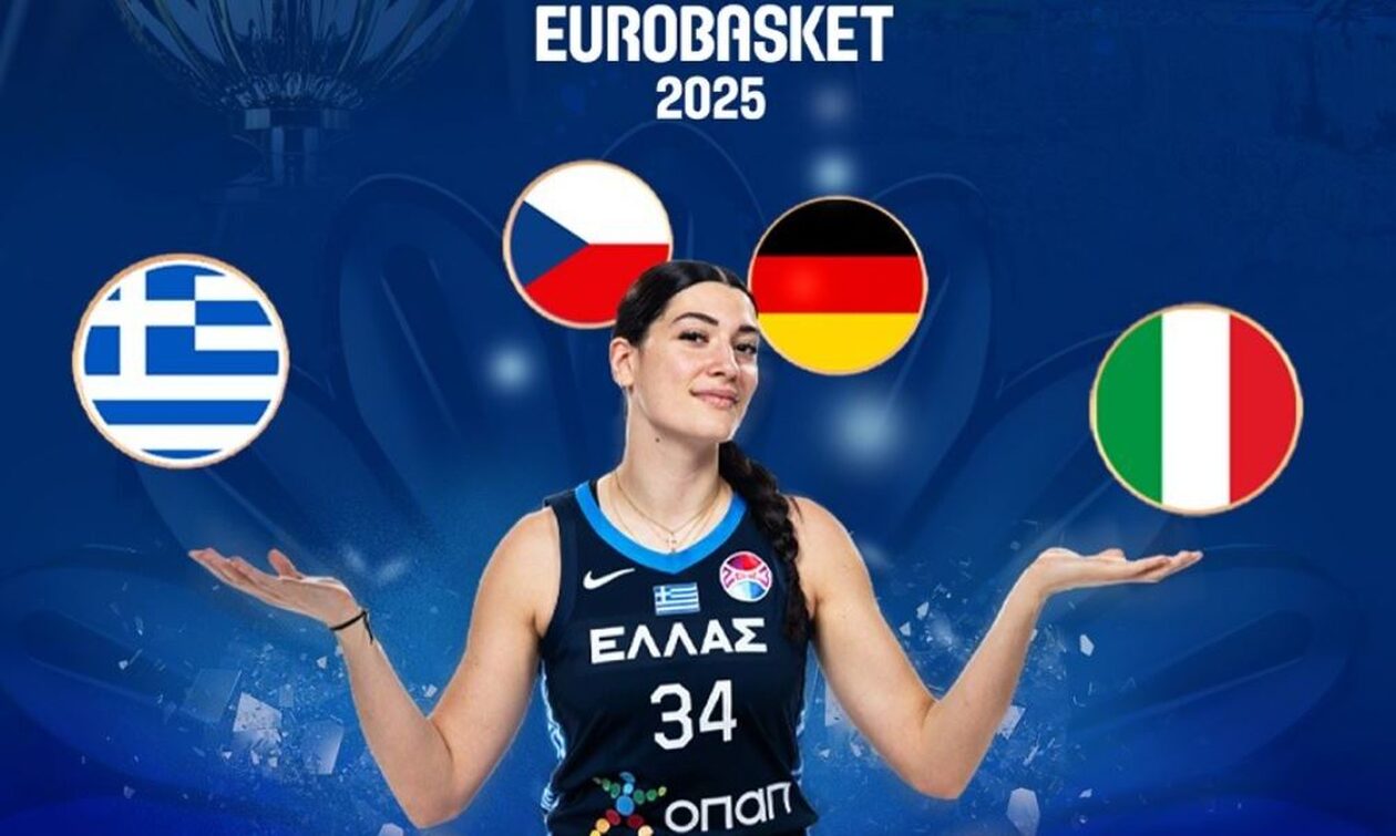 Eurobasket γυναικών 2025: Οι προκριματικοί όμιλοι για τη διοργάνωση που θα φιλοξενήσει η Ελλάδα