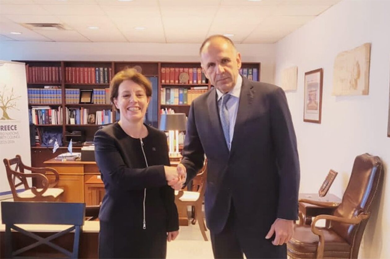 Συνάντηση  Γεραπετρίτη με την υπουργό Εξωτερικών του Κοσόβου: Οι σχέσεις με την Σερβία στο επίκεντρο
