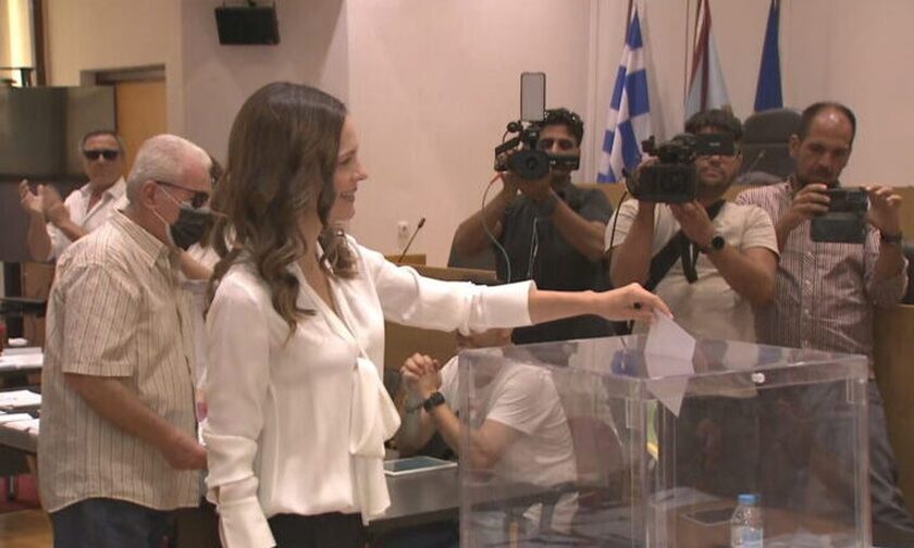 Εκλογές ΣΥΡΙΖΑ: Ψήφισε η Έφη Αχτσιόγλου - «Αύριο στον ΣΥΡΙΖΑ θα είμαστε όλοι μαζί»