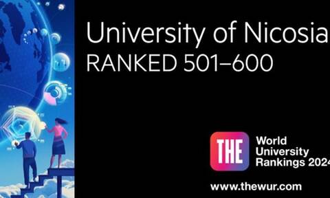 Πανεπιστήμιο Λευκωσίας: #1* σε Κύπρο και Ελλάδα στην κατάταξη THE World University Rankings 2024