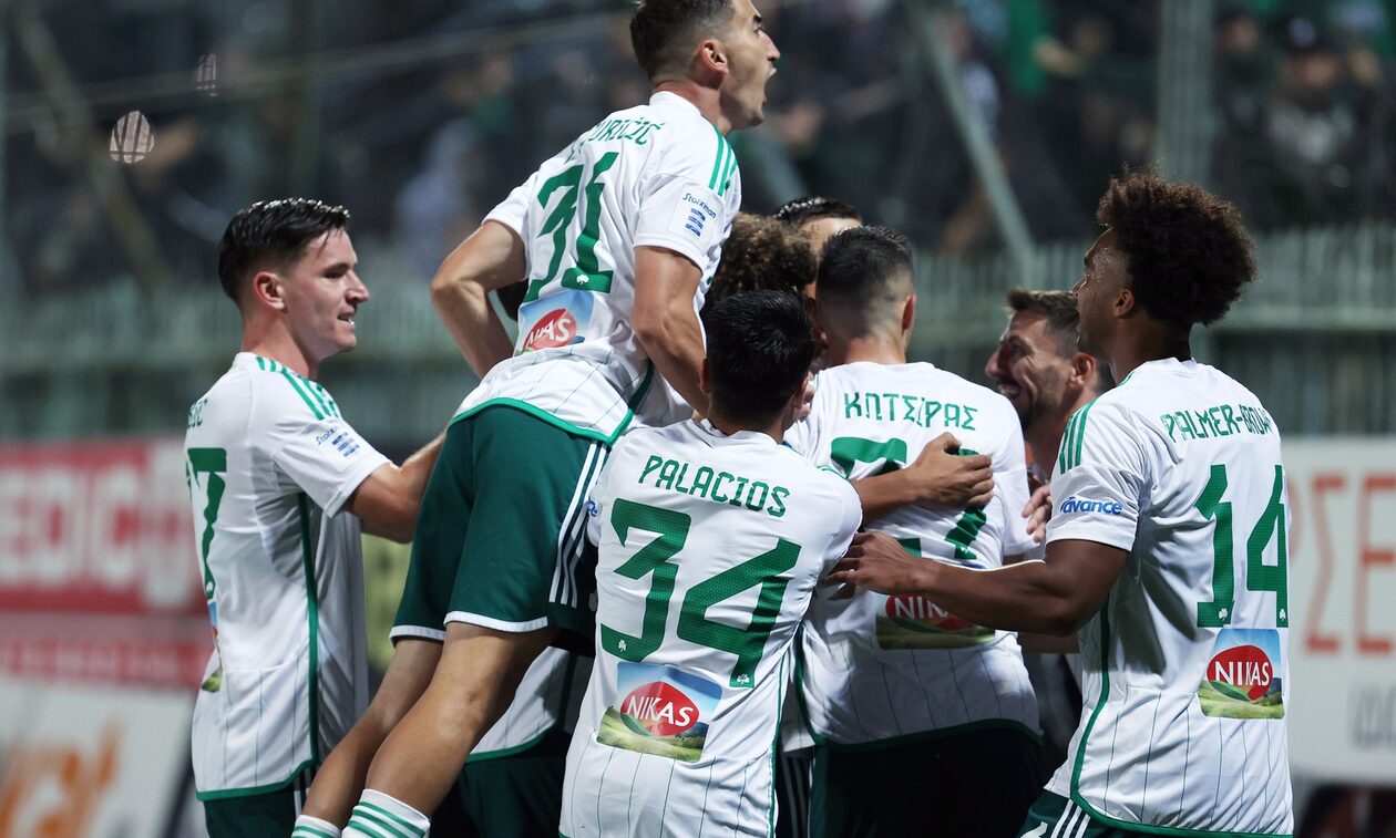 Super League, Αστέρας Τρίπολης-Παναθηναϊκός 1-4: Έξι χρόνια μετά νίκησε εμφατικά