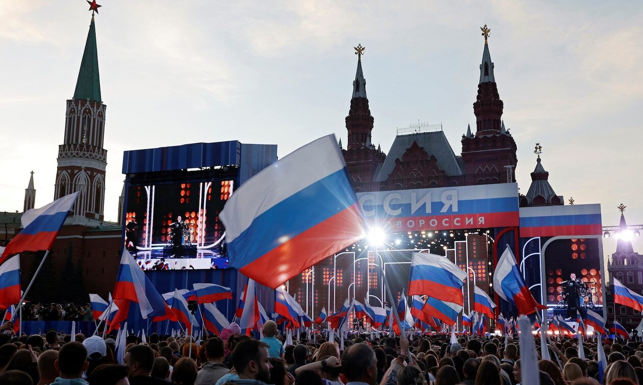 Μόσχα: Συναυλία για την επέτειο προσάρτησης ουκρανικών περιοχών
