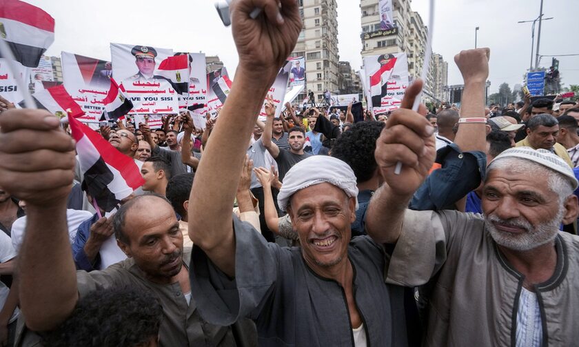 Εκλογές στην Αίγυπτο: Χιλιάδες πολίτες συρρέουν στο Κάιρο για να στηρίξουν την υποψηφιότητα αλ Σίσι