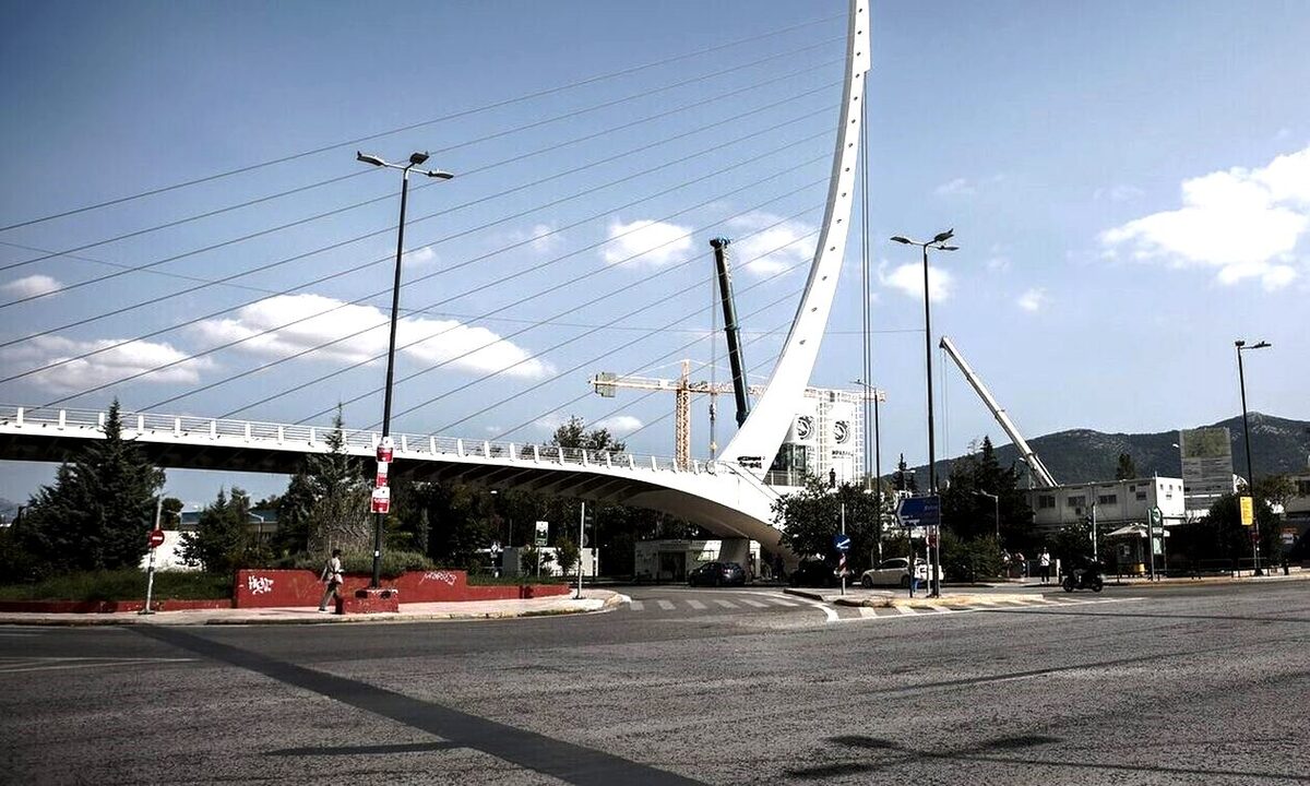 Γέφυρα Καλατράβα στη Λεωφόρο Κατεχάκη