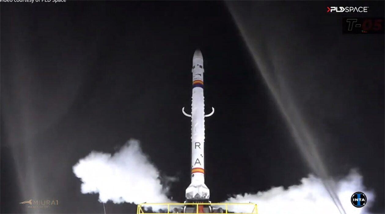Ισπανία: Δοκιμαστική εκτόξευση επαναχρησιμοποιήσιμου πυραύλου Miura-1 από την εταιρία PLD Space