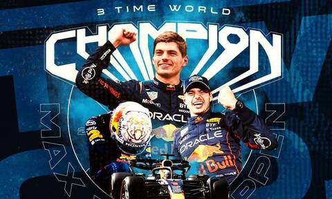 Formula 1: Ξανά Παγκόσμιος Πρωταθλητής ο Μαξ Φερστάπεν