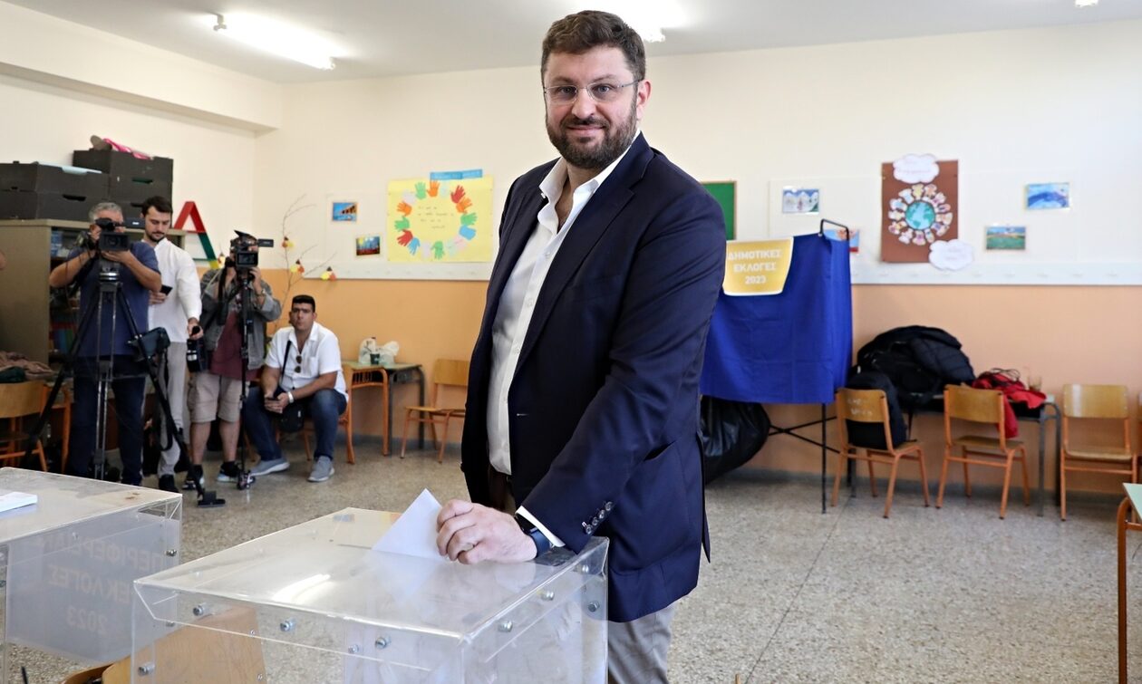 Αυτοδιοικητικές εκλογές 2023: Ψήφισε ο Κώστας Ζαχαριάδης