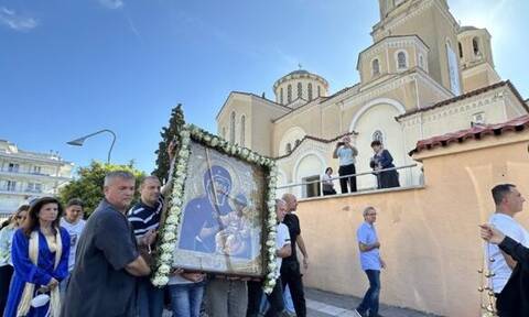 Εορτή Σύναξης της Εικόνας Παναγίας Ελαιοβρυτίσσης στην Μητρόπολη Καλαμαριάς
