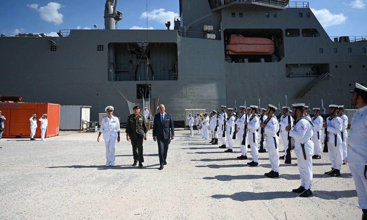 Το Πλοίο Γενικής Υποστήριξης «ΠΕΡΣΕΑΣ» εντάσσεται στο Πολεμικό Ναυτικό