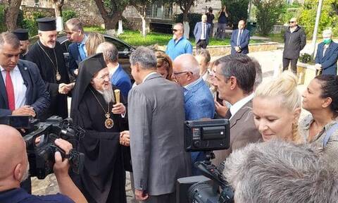 Ο Οικουμενικός Πατριάρχης επισκέφθηκε το Γηροκομείο Αθηνών