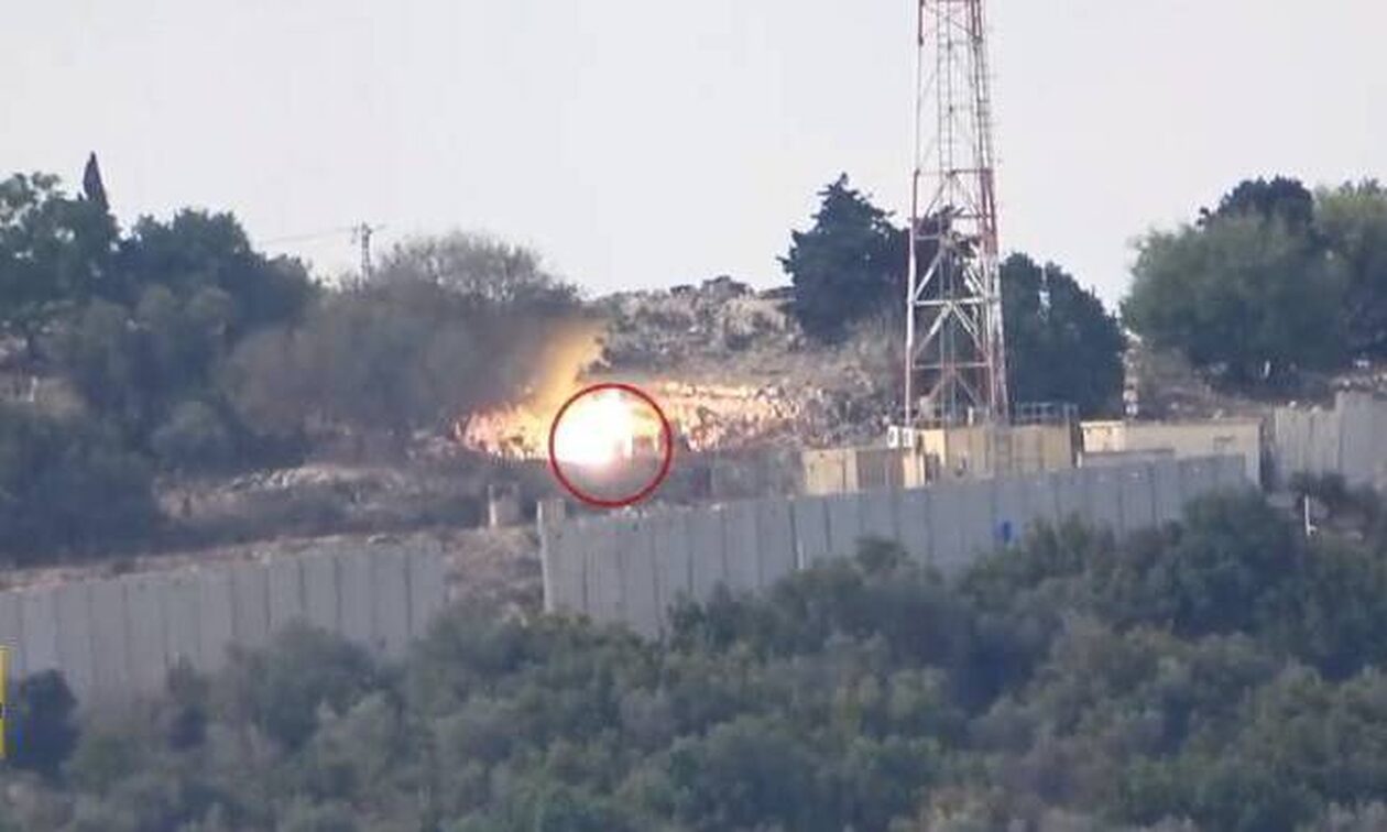 Πόλεμος στο Ισραήλ: Συγκλονιστικό βίντεο της Χεζμπολάχ από επίθεση αντιαρματικού πυραύλου