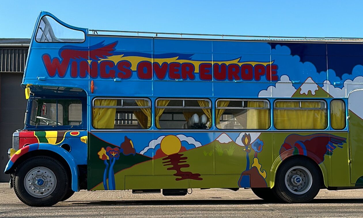 Πολ ΜακΚάρτνεϊ και Wings: Το θρυλικό λεωφορείο της πρώτης τους περιοδείας πωλείται σε δημοπρασία
