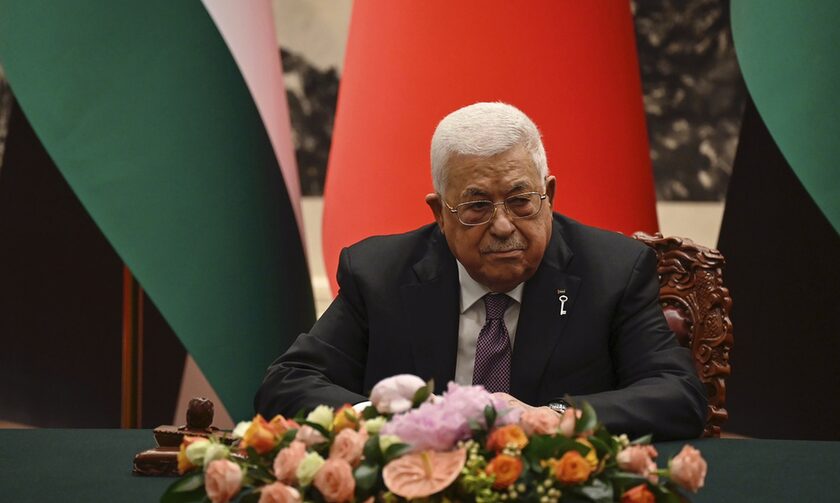 Ο Παλαιστίνιος πρόεδρος Μαχμούντ Αμπάς