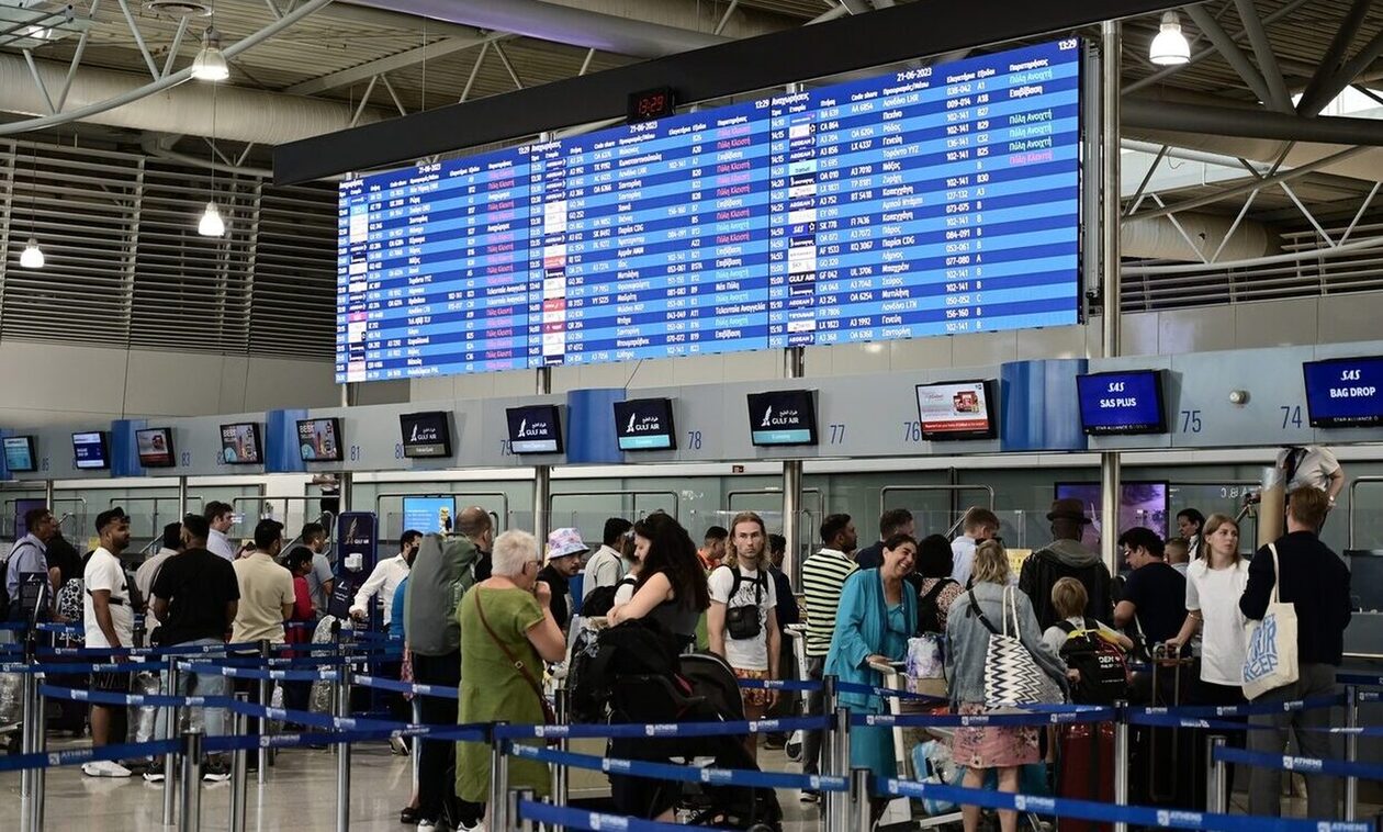 Αύξηση επιβατικής κίνησης κατά 9,3% στα αεροδρόμια στο εννιάμηνο του 2023