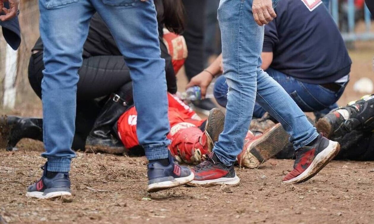 Γιαννιτσά: Μήνυση από τον 16χρονο οδηγό που είχε πέσει πάνω σε θεατές σε αγώνα motocross