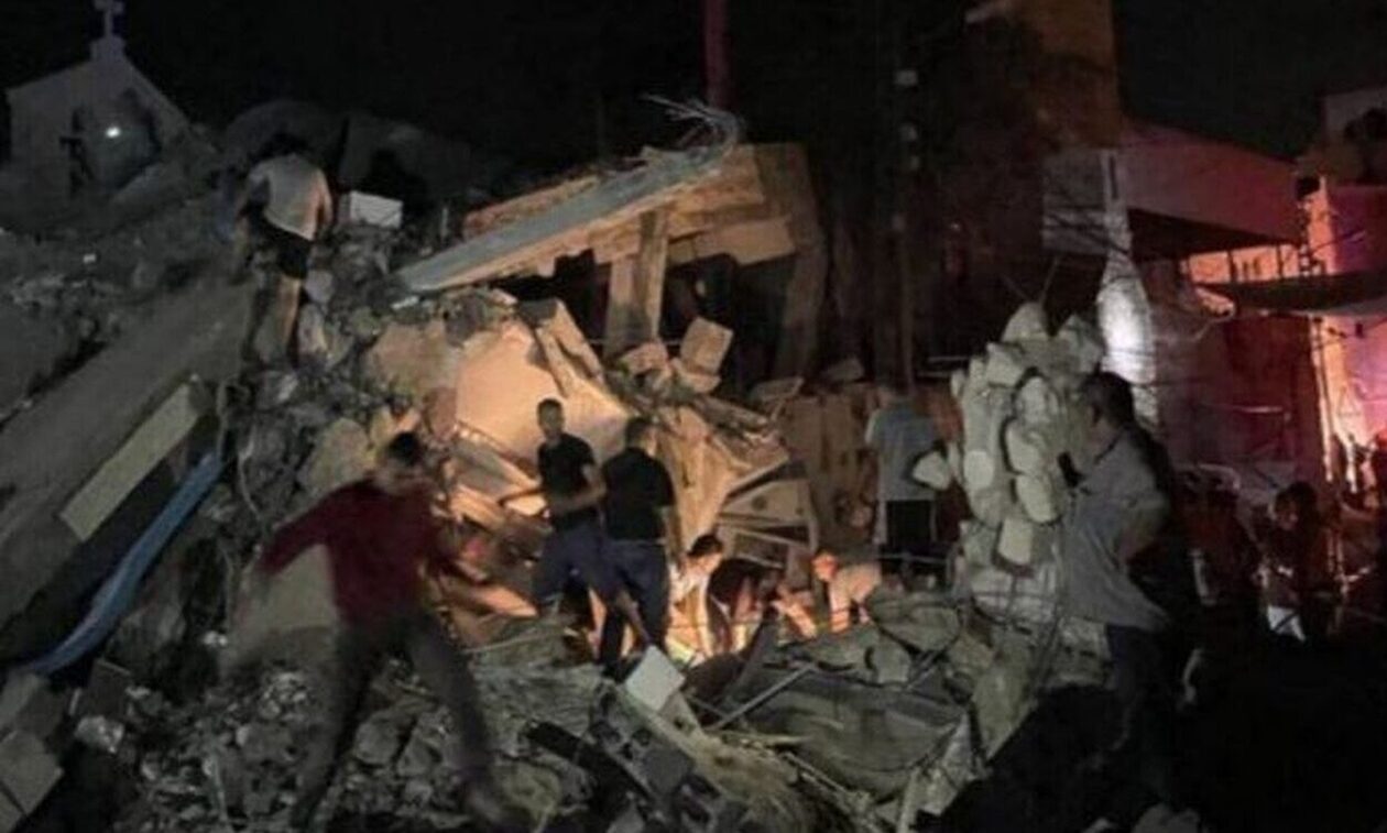 Πόλεμος στο Ισραήλ: 8 νεκροί από τον βομβαρδισμό του ναού του Αγίου Πορφυρίου στη Γάζα
