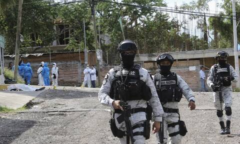 Σφαγή στο Μεξικό: Τουλάχιστον 13 αστυνομικοί δολοφονήθηκαν τη Δευτέρα