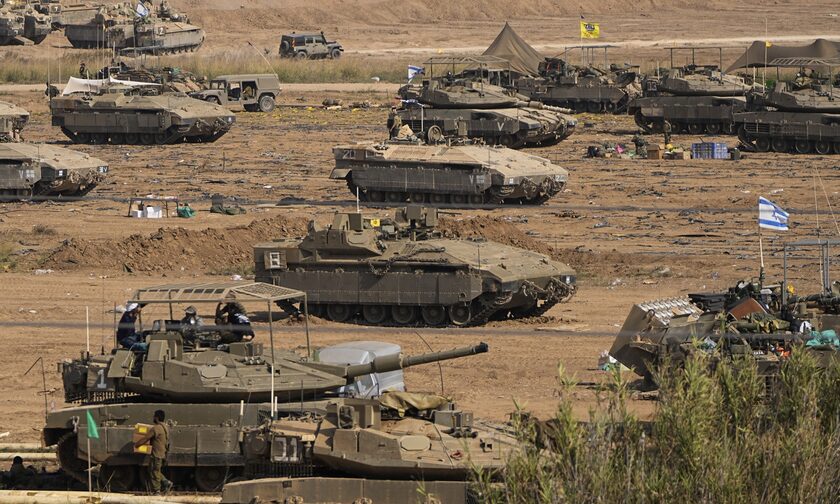 Μέση Ανατολή: Έτοιμο για εισβολή στη Γάζα το Ισραήλ - Μπαράζ ρουκετών στο Τελ Αβίβ από τη Χαμάς
