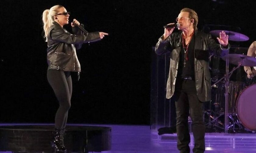 Ντουέτο έκπληξη: H Lady Gaga τραγούδησε live με τους U2 - Εντυπωσιακά βίντεο από το Sphere