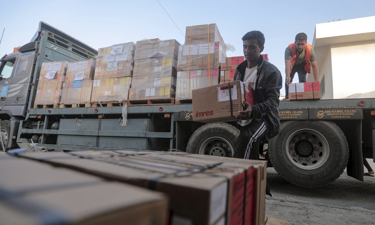 ΟΗΕ: Μόλις 62 φορτηγά με ανθρωπιστική βοήθεια εισήλθαν το τελευταίο τετραήμερο στη Λωρίδα της Γάζας