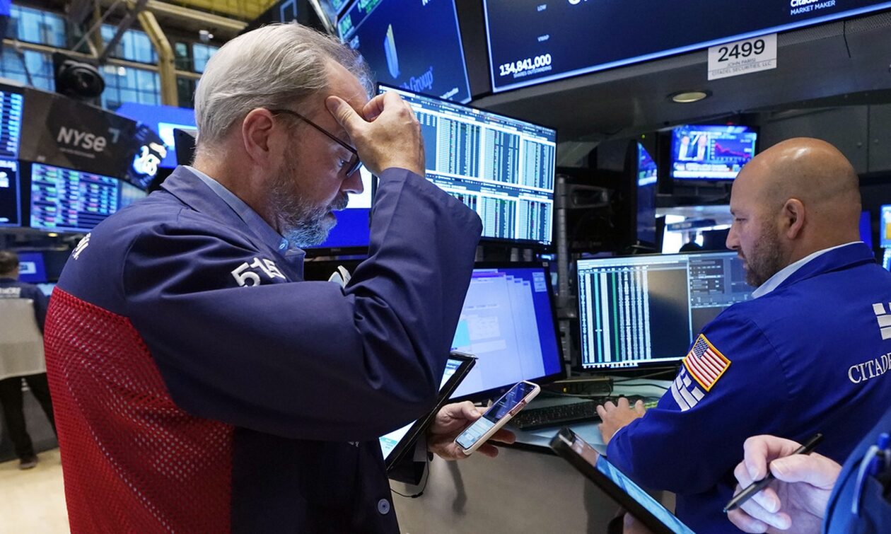 Οι φόβοι των υψηλών επιτοκίων έφεραν νέες απώλειες στη Wall Street
