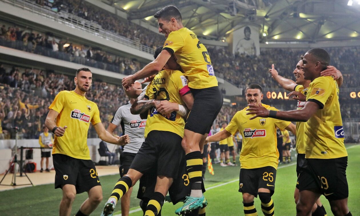Super League, AEK – ΠΑΟΚ 2-0: «Κιτρινόμαυρη» κυριαρχία!