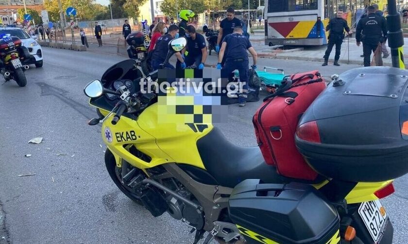 Θεσσαλονίκη: Λεωφορείο παρέσυρε και σκότωσε γυναίκα με μηχανάκι στη Μοναστηρίου