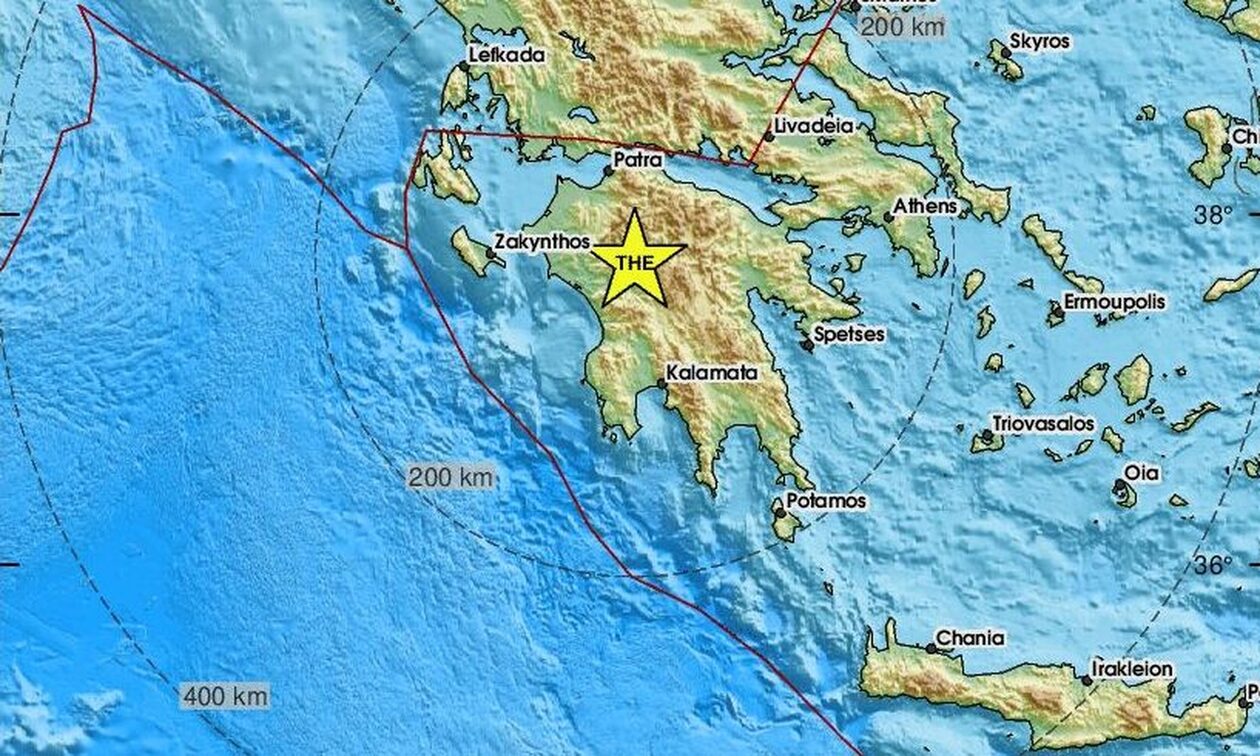 Σεισμός στη βορειοδυτική Πελοπόννησο (pics)