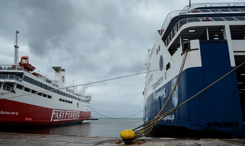Κακοκαιρία: Απαγορευτικό απόπλου στα λιμάνια λόγω των θυελλωδών ανέμων