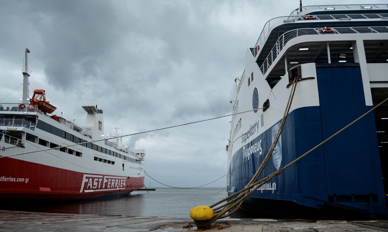 Κακοκαιρία: Απαγορευτικό απόπλου στα λιμάνια λόγω των θυελλωδών ανέμων