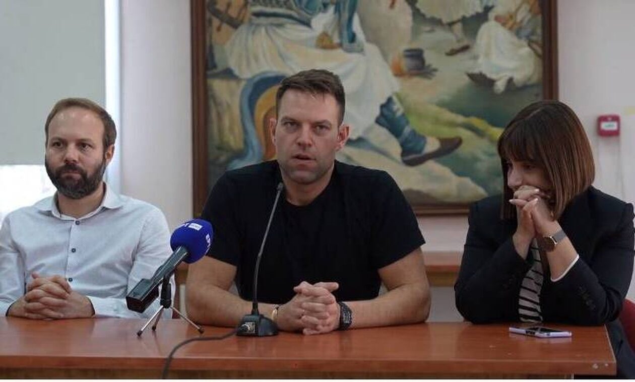 Στέφανος Κασσελάκης: Συναντήθηκε με φορείς στο δημαρχείο Νεμέας
