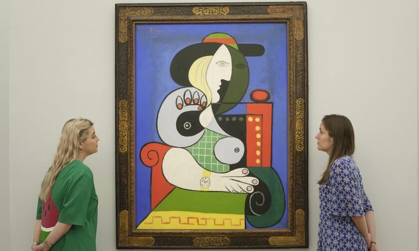 Femme à la montre: Ο πίνακας του Πάμπλο Πικάσο έπιασε σε δημοπρασία 140 εκατ. δολάρια!