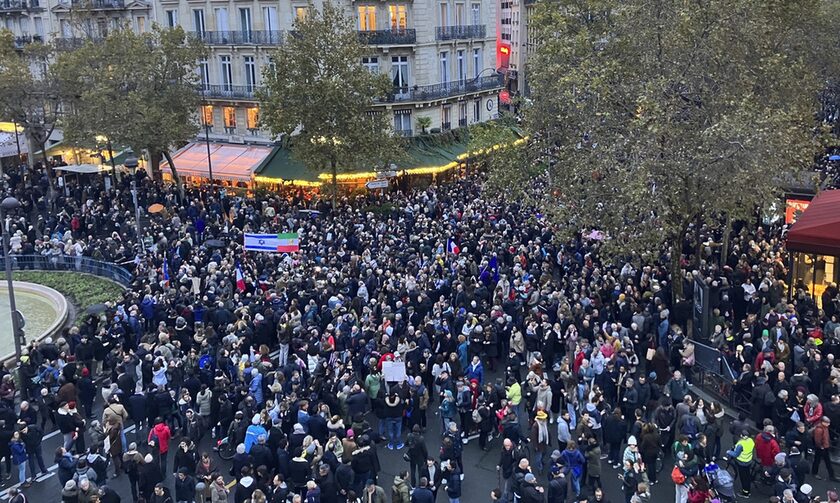 Μεγάλες κινητοποιήσεις κατά του αντισημιτισμού σε πόλεις της Γαλλίας