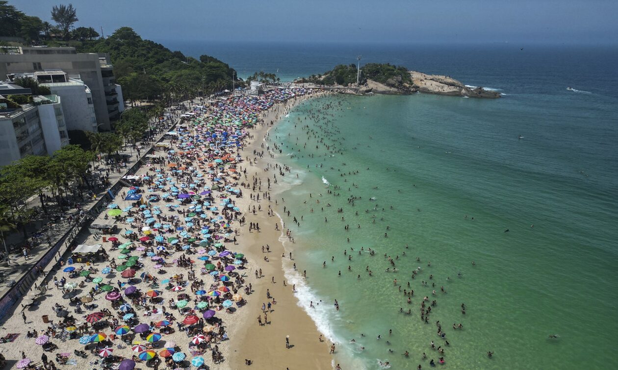 Ασύλληπτο ρεκόρ ζέστης στη Βραζιλία - 58,5 βαθμοί Κελσίου στο Ρίο ντε Τζανέιρο