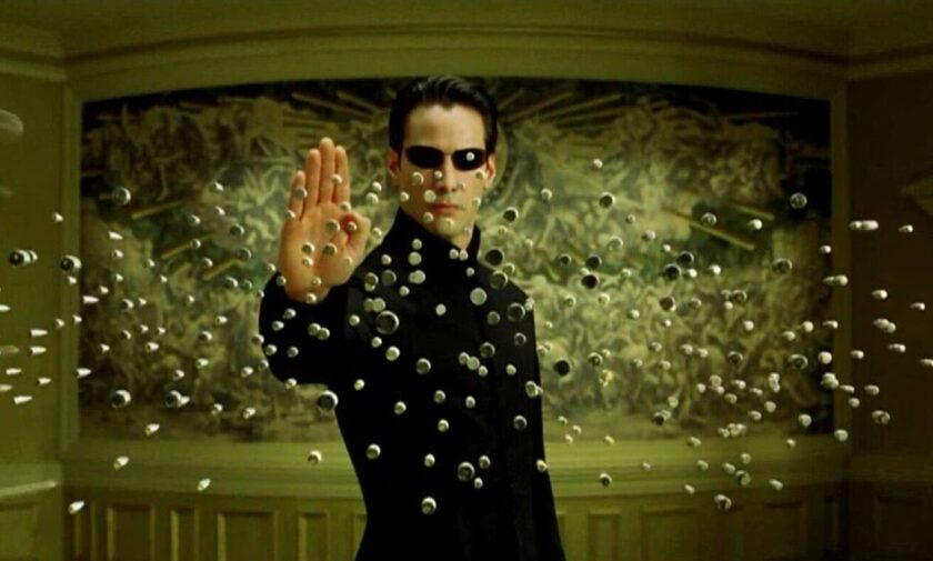 Ο Κιάνου Ριβς «Neo» στο The Matrix