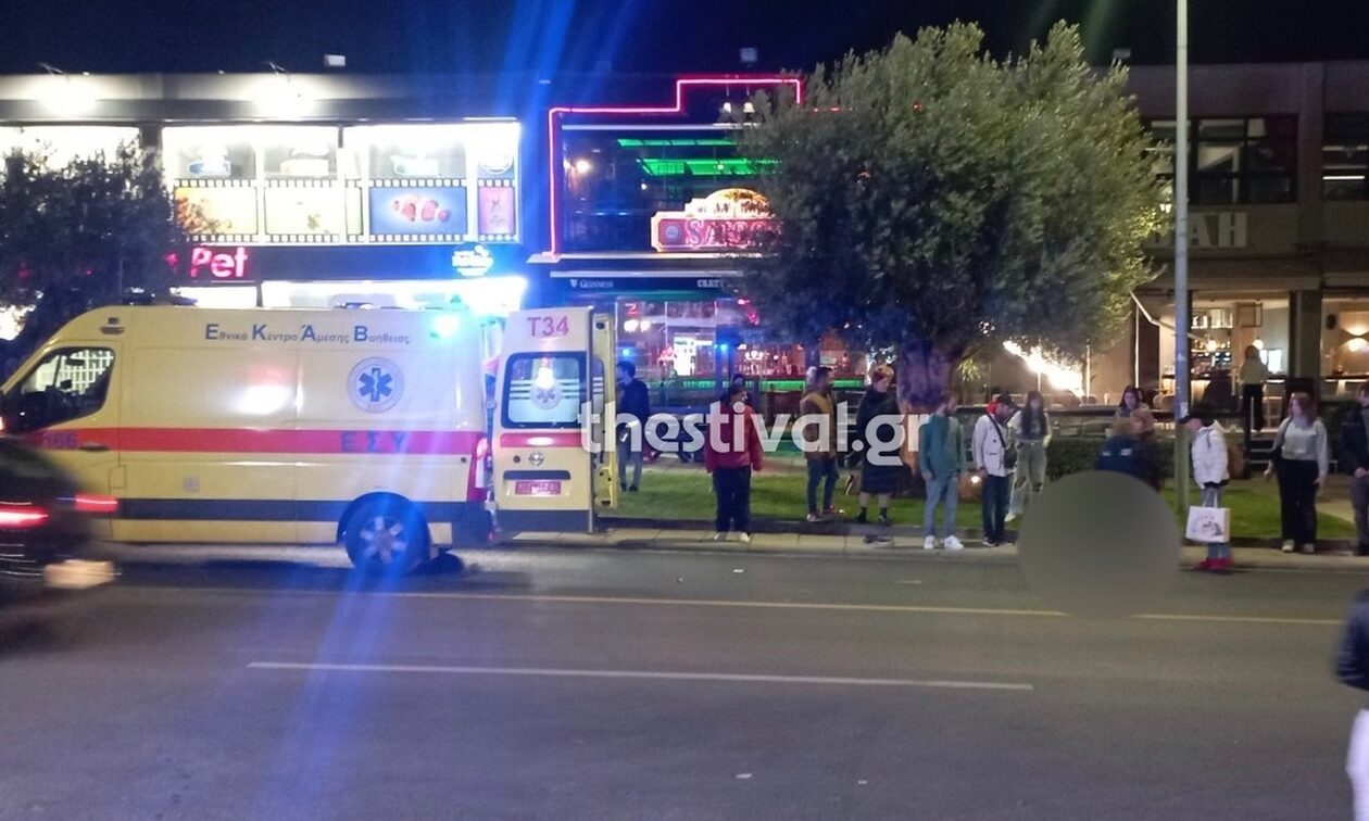 Θεσσαλονίκη: Πεζός παρασύρθηκε διαδοχικά από μηχανές στην Αγγελάκη