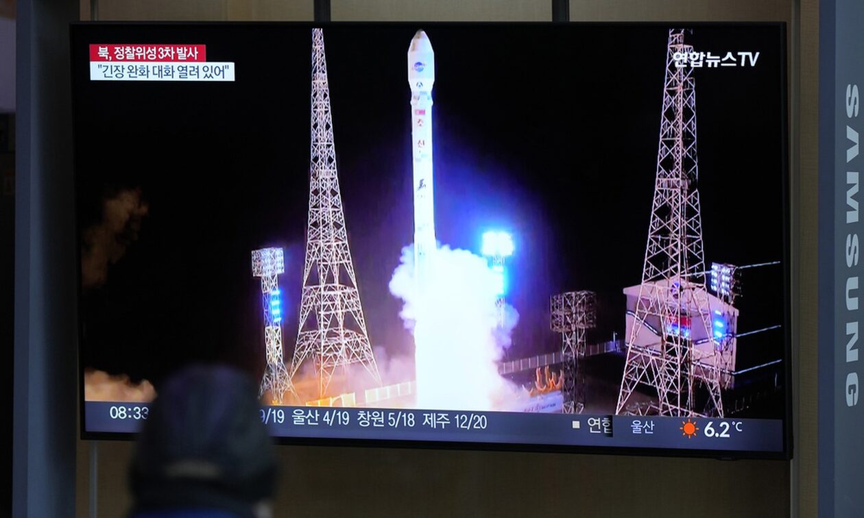 Συναγερμός στη Σεούλ: Αυξημένη επιτήρηση μετά την εκτόξευση κατασκοπευτικού δορυφόρου από το βορρά