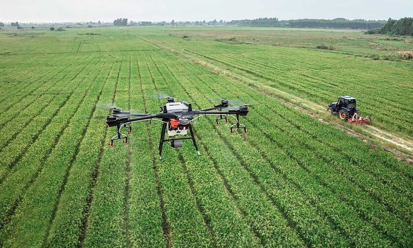 Drones και τρακτέρ με GPS – Οι νέες τεχνολογίες κερδίζουν έδαφος στην ελληνική γεωργία