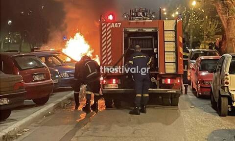 Παρανάλωμα του πυρός αυτοκίνητο στην Θεσσαλονίκη