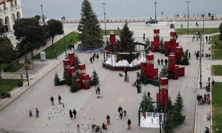 Θεσσαλονίκη: Πώς θα γίνει η πλατεία Αριστοτέλους αν ανέβει η στάθμη της θάλασσας