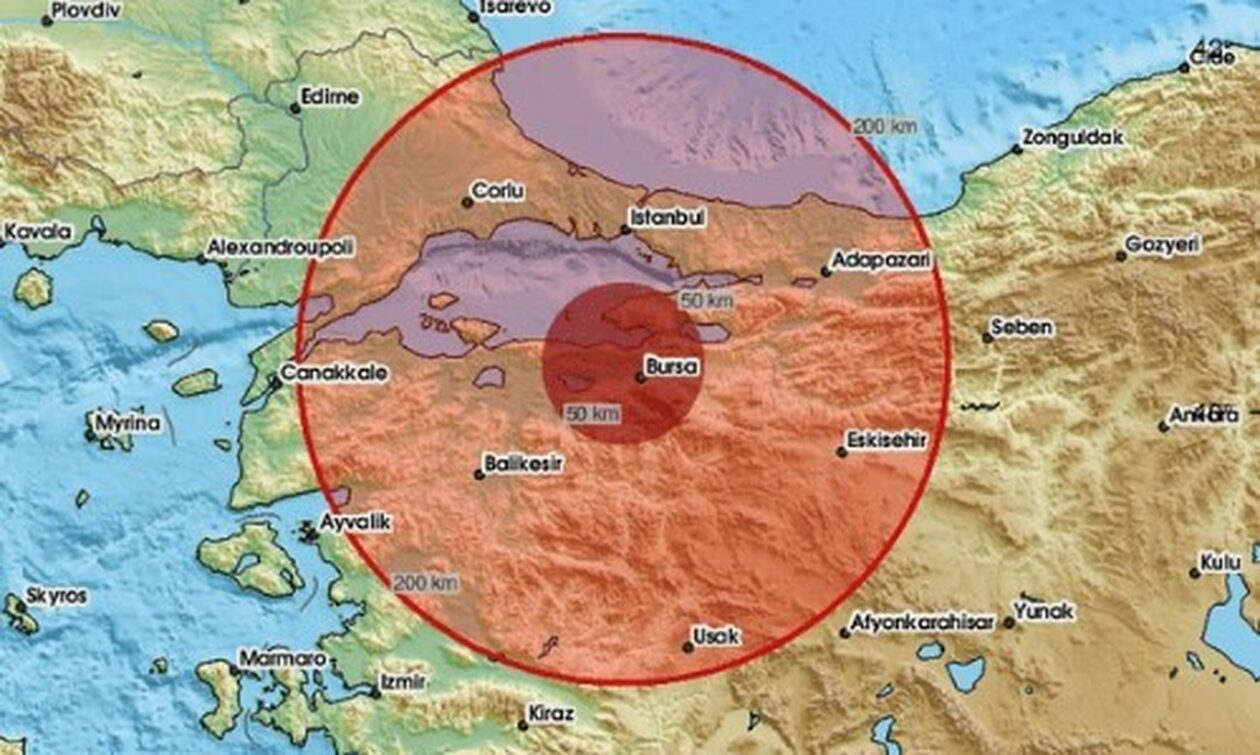 Παπαζάχος για ισχυρό σεισμό στην Τουρκία: «Δεν χρειάζεται να ανησυχούμε»