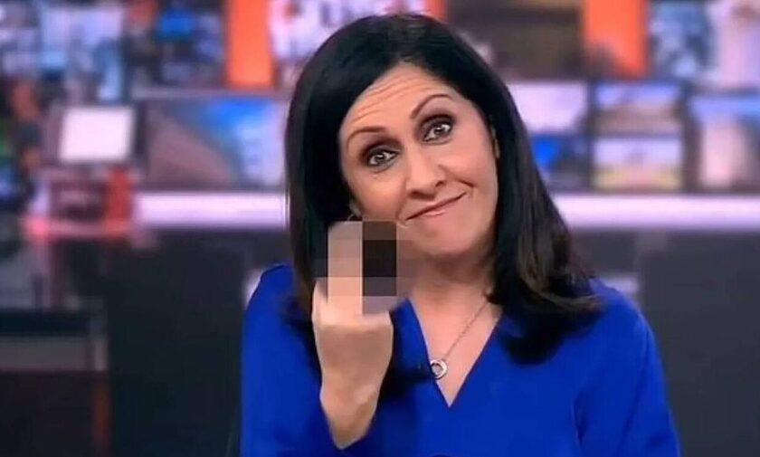BBC: Ζήτησε συγγνώμη η παρουσιάστρια που ύψωσε το μεσαίο δάχτυλο