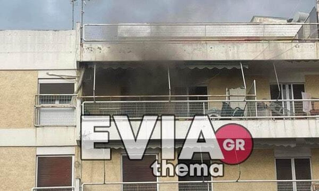 Φωτιά σε διαμέρισμα στη Χαλκίδα: Από θαύμα σώθηκε μια γυναίκα - Την έβγαλαν λιπόθυμη