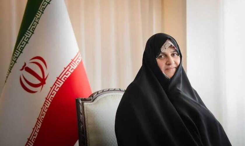 H σύζυγος του Ιρανού προέδρου