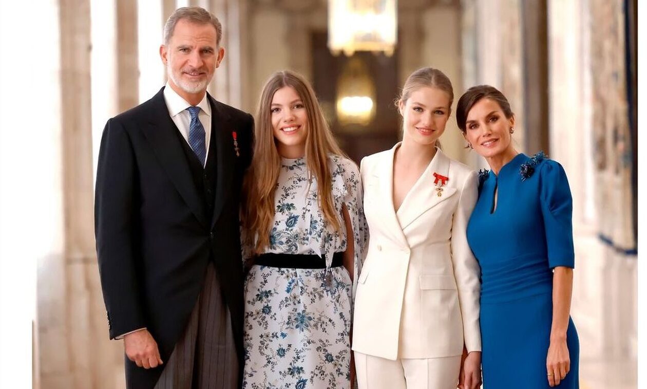 Βασιλική οικογένεια Ισπανίας: Η χριστουγεννιάτικη κάρτα στον απόηχο των σκανδάλων για τη Λετίθια