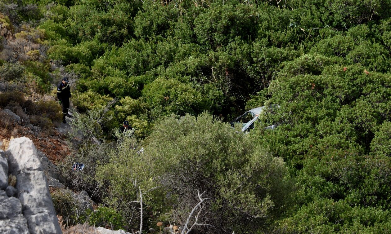 Κρήτη: Αυτοκίνητο έπεσε σε χαράδρα 100 μέτρων στα Χανιά