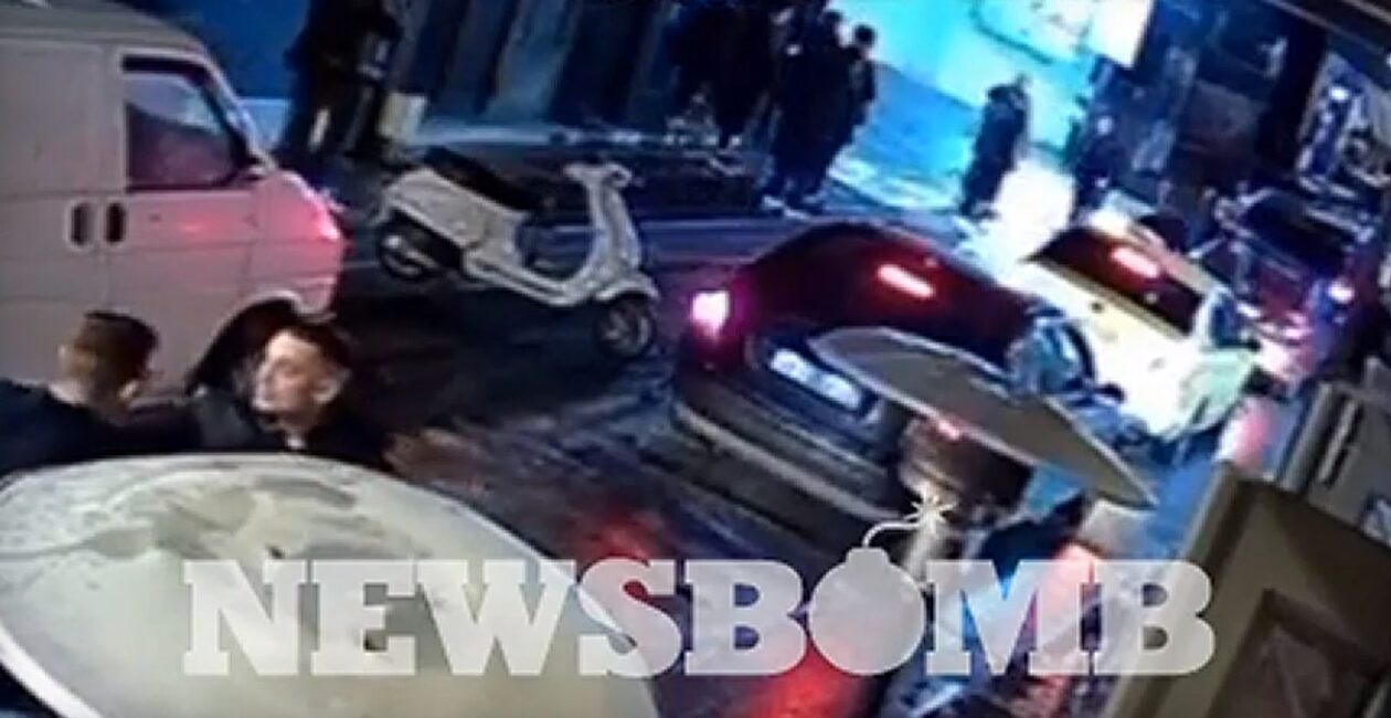 Γκάζι - Βίντεο ντοκουμέντο του Newsbomb.gr: Η στιγμή των πυροβολισμών στην παρέα των Κρητικών