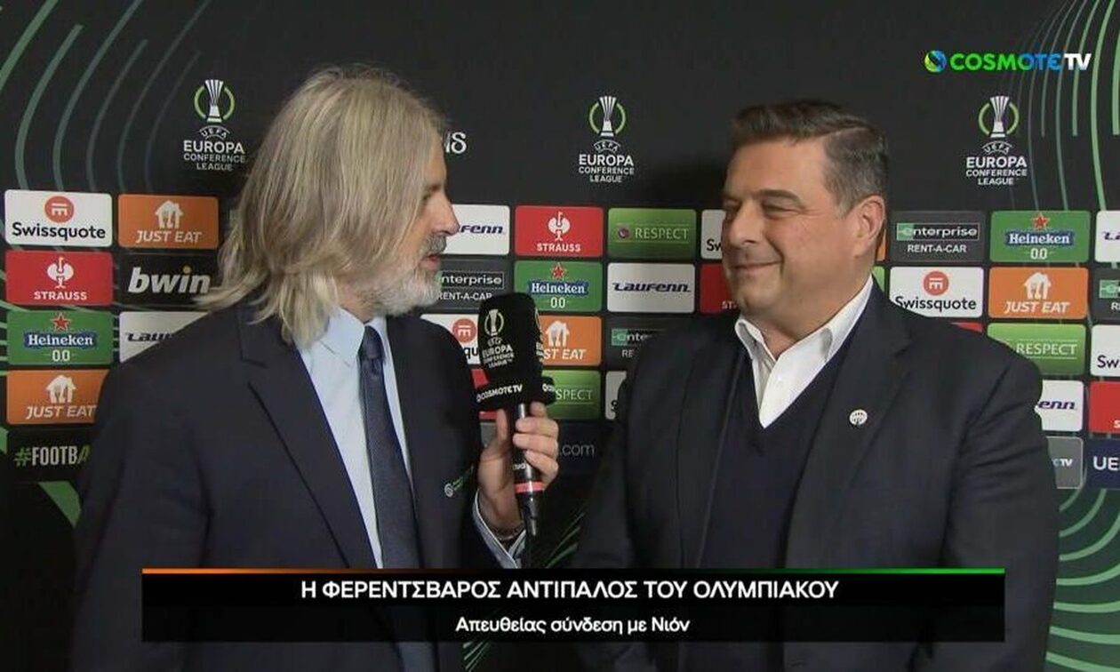 Conference League, Ολυμπιακός-Φερεντσβάρος: «Πάμε πάντα για τη νίκη», σύμφωνα με τον CEO των Ούγγρων