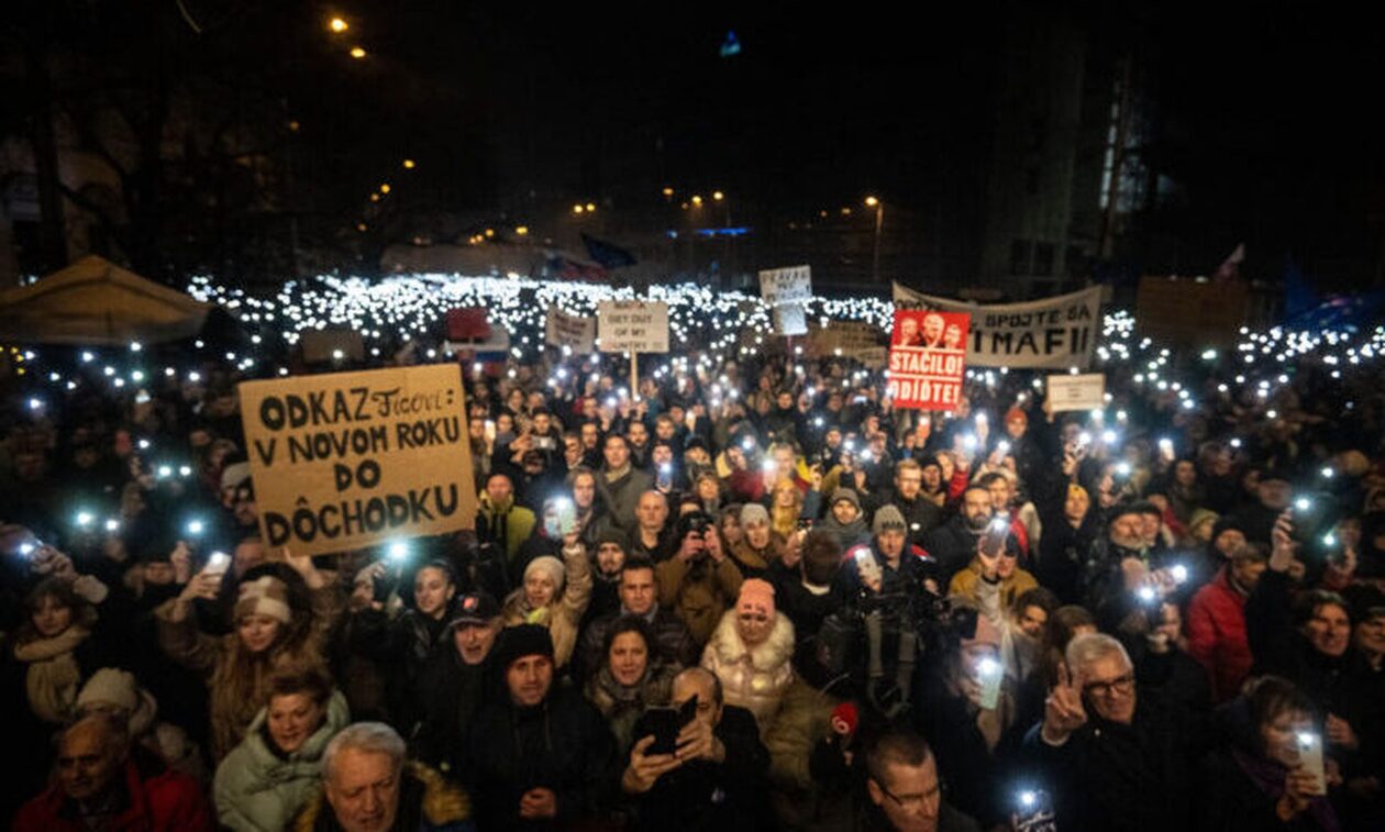 Σλοβακία: Διαδηλώσεις κατά της μείωσης των ποινών για διαφθορά