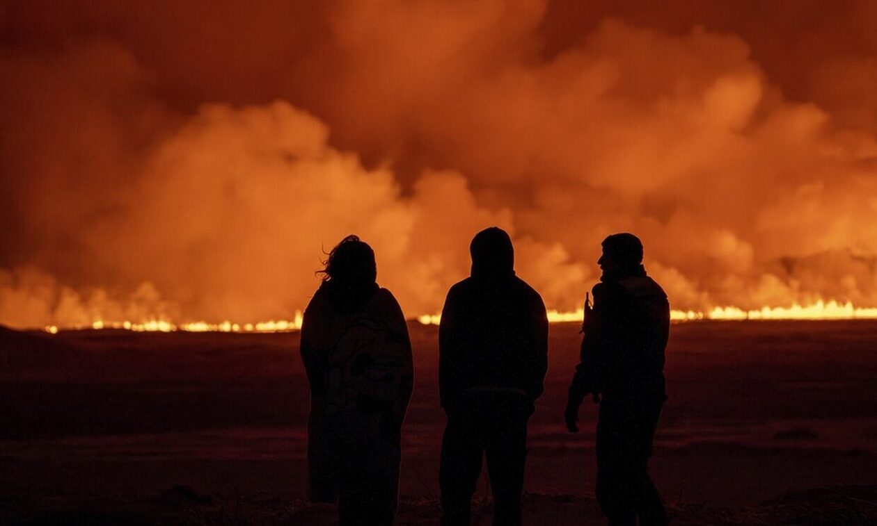Ισλανδία: Ελεγχόμενη η κατάσταση από την έκρηξη στο ηφαίστειο